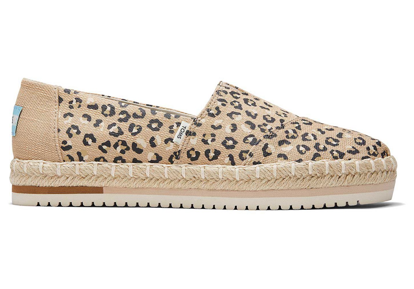 Toms Espadryle Damskie Beżowe - Alpargata Platform - 80VMCXHZJ